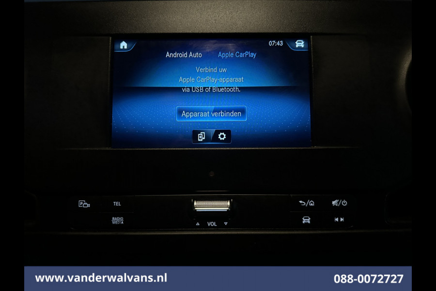Mercedes-Benz Sprinter 315 CDI 150pk 3500kg Trekhaak L2H2 Euro6 Airco | Camera | Apple Carplay | Cruisecontrol Android Auto, Parkeersensoren, Bijrijdersbank