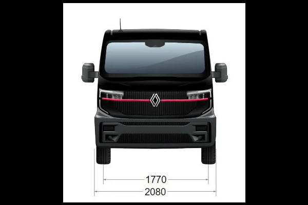 Renault Master Chassis Cabine E-Tech Red Edition L3H1 4T