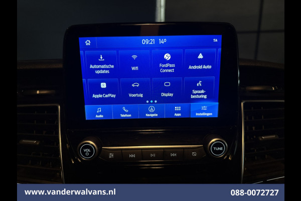Ford Transit Custom 2.0 TDCI 130pk L2H1 Euro6 Airco | Navigatie | Apple Carplay | LED | Cruisecontrol | 2800kg Trekhaak Android Auto, Verwarmde voorruit, Stoelverwarming, Parkeersensoren, Bijrijdersbank