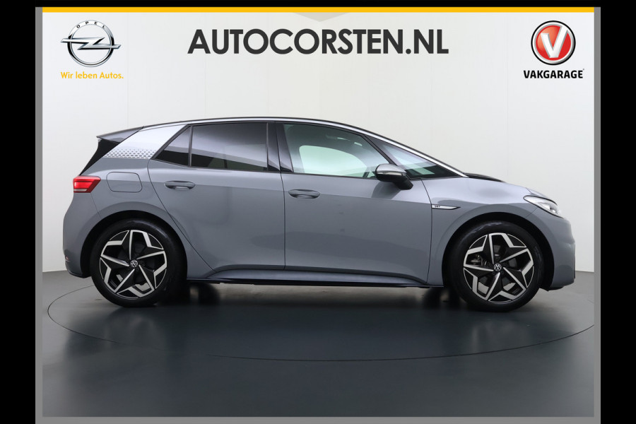Volkswagen ID.3 First Plus 62kWh Trekhaak Adap.Cruise SOH 93% Camera Stoel+Stuurverwarming Navi-Pro Apple Carplay Android Auto Pdc Keyless advanced Matrix-Led Privacy Glas Lmv DAB Lmv 19" Isofix 1e Eigenaar Origineel Nederlandse Auto