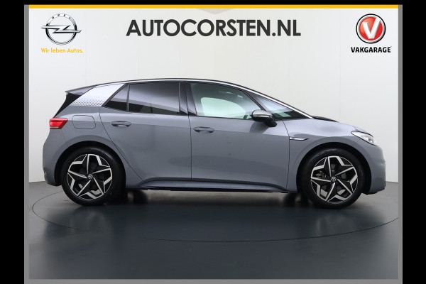 Volkswagen ID.3 First Plus 62kWh Trekhaak Adap.Cruise SOH 93% Camera Stoel+Stuurverwarming Navi-Pro Apple Carplay Android Auto Pdc Keyless advanced Matrix-Led Privacy Glas Lmv DAB Lmv 19" Isofix 1e Eigenaar Origineel Nederlandse Auto