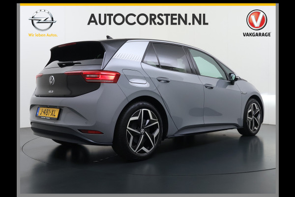Volkswagen ID.3 First Plus 62kWh Trekhaak Adap.Cruise SOH 93% Camera Stoel+Stuurverwarming Navi-Pro Apple Carplay Android Auto Pdc Keyless advanced Matrix-Led Privacy Glas Lmv DAB Lmv 19" Isofix 1e Eigenaar Origineel Nederlandse Auto