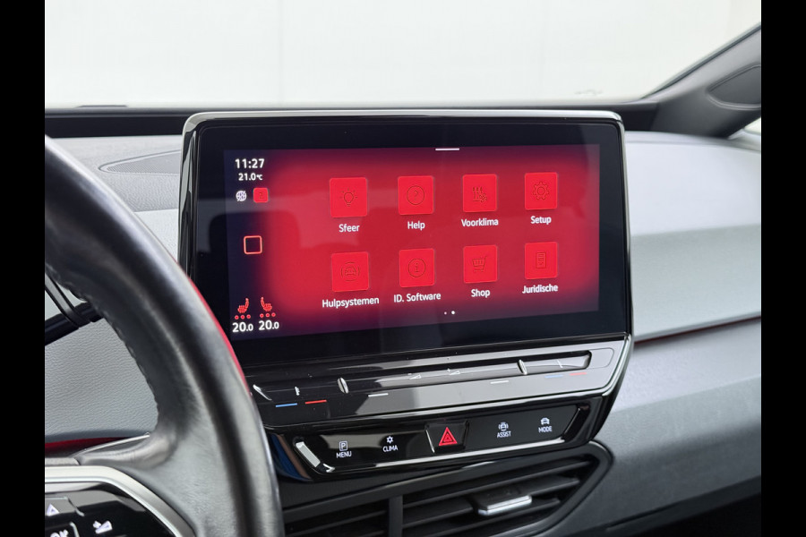 Volkswagen ID.3 First Plus 62kWh Trekhaak Adap.Cruise SOH 93% Camera Stoel+Stuurverwarming Navi-Pro Apple Carplay Android Auto Pdc Keyless advanced Matrix-Led Privacy Glas Lmv DAB Lmv 19" Isofix 1e Eigenaar Origineel Nederlandse Auto