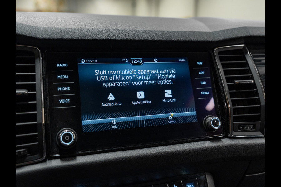 Škoda Kodiaq 1.5 TSI DSG 150PK Style, Virtual Cockpit, Voll Led, ACC, Keyless, Apple Carplay, Android Auto, Ambiënte Light, Navi