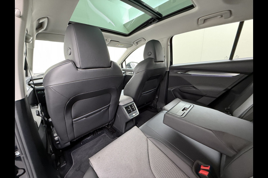 Škoda ENYAQ iV 80 Warmtepomp Panoramadak Adap.Cruise 3-Zone Ecc Camera Stoel+Stuurverwarming Draadloze telefoonlader Elek.Achterklep Keyless Matrix Led File assistent Lmv 20"