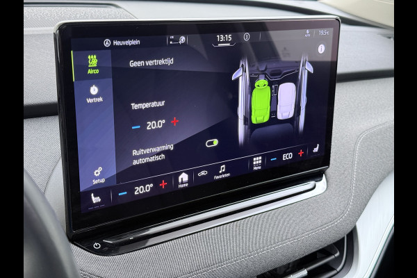 Škoda ENYAQ iV 80 Warmtepomp Panoramadak Adap.Cruise 3-Zone Ecc Camera Stoel+Stuurverwarming Draadloze telefoonlader Elek.Achterklep Keyless Matrix Led File assistent Lmv 20"