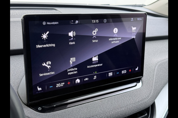 Škoda ENYAQ iV 80 Warmtepomp Panoramadak Adap.Cruise 3-Zone Ecc Camera Stoel+Stuurverwarming Draadloze telefoonlader Elek.Achterklep Keyless Matrix Led File assistent Lmv 20"