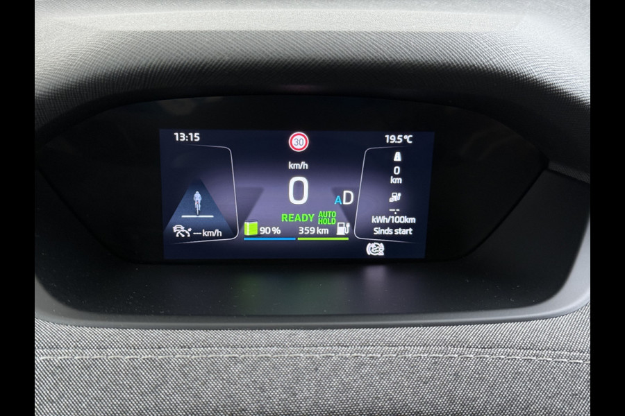 Škoda ENYAQ iV 80 Warmtepomp Panoramadak Adap.Cruise 3-Zone Ecc Camera Stoel+Stuurverwarming Draadloze telefoonlader Elek.Achterklep Keyless Matrix Led File assistent Lmv 20"