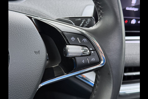 Škoda ENYAQ iV 80 Warmtepomp Panoramadak Adap.Cruise 3-Zone Ecc Camera Stoel+Stuurverwarming Draadloze telefoonlader Elek.Achterklep Keyless Matrix Led File assistent Lmv 20"