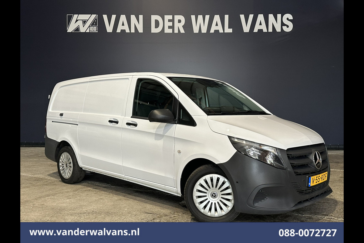 Mercedes-Benz Vito 116 CDI 164pk L2H1 2025 MODEL Euro6 Airco | Camera | Navigatie | Cruisecontrol Stoelverwarming, Parkeersensoren, Bijrijdersbank