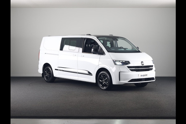 Volkswagen e-Transporter Dubbele cabine 34 L2H1 Style 64 kWh DC 218 pk | Navigatie | Warmtepomp | Parkeersensoren | Achteruitrijcamera | Adaptieve cruise control |