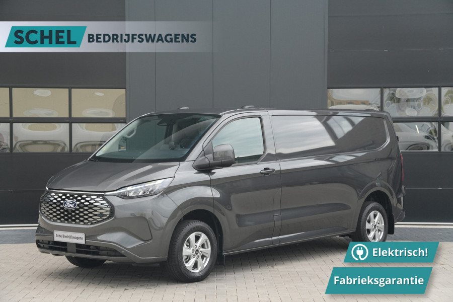 Ford E-Transit Custom 340 L2H1 Limited 71 kWh 218pk - 1+1 stoel - Stoelverwarming - Carplay - Camera - LED - Rijklaar