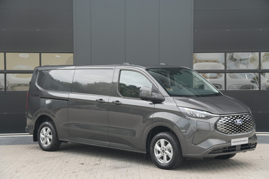 Ford E-Transit Custom 340 L2H1 Limited 71 kWh 218pk - 1+1 stoel - Stoelverwarming - Carplay - Camera - LED - Rijklaar