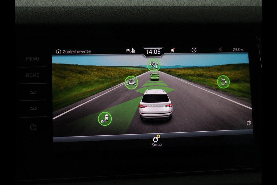 Škoda Kodiaq 1.5 TSI Business Edition Plus | Panoramadak | Trekhaak | Leder | Memory | Adaptive cruise | 360 camera | Carplay | Sfeerverlichting | Canton sound | Full LED