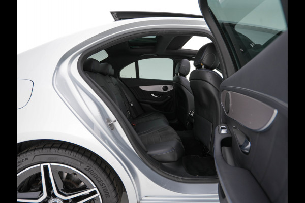 Mercedes-Benz C-Klasse 300 e Business Solution AMG Limited (Plug-in) {SoH-94%} (INCL.BTW) Aut. *PANO | LEATHER-MICROFIBRE | MULTIBEAM-LED | TOP-VIEW | DIGI-COCKPIT | BLIND-SPOT | HEATED-SPORTSEATS | SHIFT-PADDLES | NAVI-FULLAMP | PRIVACY-GLASS | PDC | CRUISE | TOWBAR |