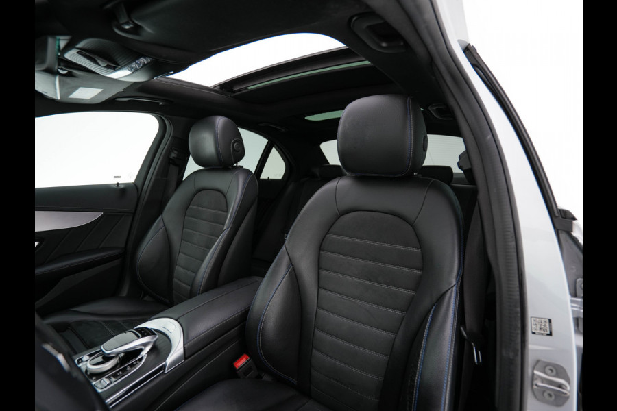 Mercedes-Benz C-Klasse 300 e Business Solution AMG Limited (Plug-in) {SoH-94%} (INCL.BTW) Aut. *PANO | LEATHER-MICROFIBRE | MULTIBEAM-LED | TOP-VIEW | DIGI-COCKPIT | BLIND-SPOT | HEATED-SPORTSEATS | SHIFT-PADDLES | NAVI-FULLAMP | PRIVACY-GLASS | PDC | CRUISE | TOWBAR |