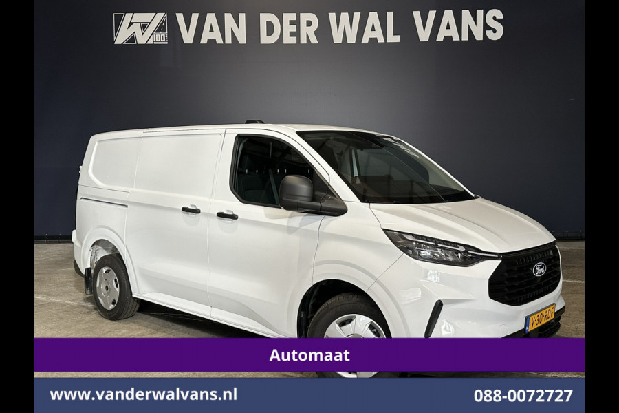 Ford Transit Custom 2.0 TDCI 136pk Automaat L1H1 Euro6 Airco | Camera | Apple Carplay | Cruisecontrol | LED | 2740kg trekhaak Android Auto, Parkeersensoren, Verwarmde voorruit, Bijrijdersbank