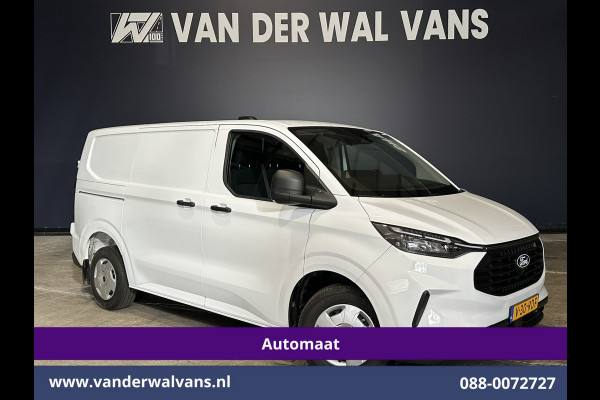 Ford Transit Custom 2.0 TDCI 136pk Automaat L1H1 Euro6 Airco | Camera | Apple Carplay | Cruisecontrol | LED | 2740kg trekhaak Android Auto, Parkeersensoren, Verwarmde voorruit, Bijrijdersbank