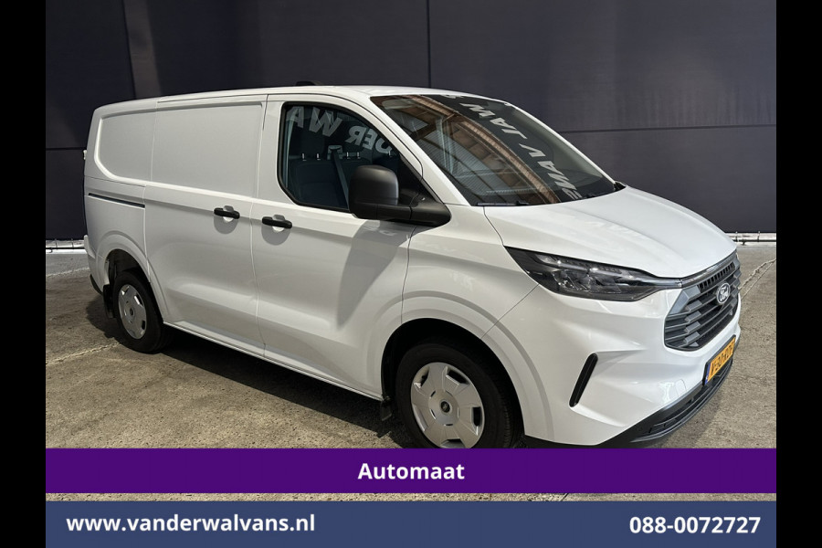 Ford Transit Custom 2.0 TDCI 136pk Automaat L1H1 Euro6 Airco | Camera | Apple Carplay | Cruisecontrol | LED | 2740kg trekhaak Android Auto, Parkeersensoren, Verwarmde voorruit, Bijrijdersbank
