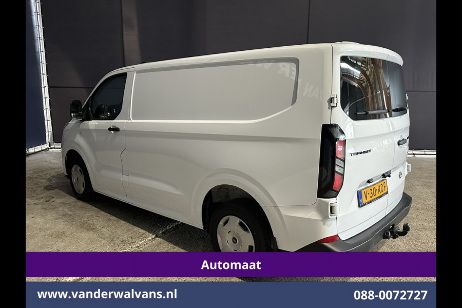 Ford Transit Custom 2.0 TDCI 136pk Automaat L1H1 Euro6 Airco | Camera | Apple Carplay | Cruisecontrol | LED | 2740kg trekhaak Android Auto, Parkeersensoren, Verwarmde voorruit, Bijrijdersbank
