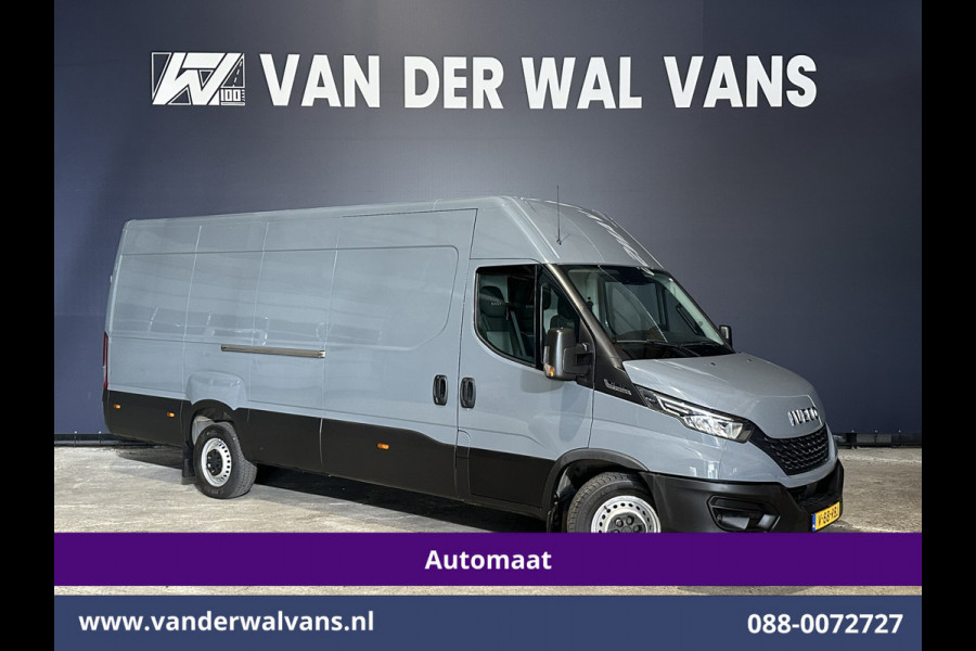Iveco Daily 35S16 157pk Automaat L3H2 Euro6 Airco | Camera | LED | Cruisecontrol | Chauffeursstoel Parkeersensoren, Bijrijdersbank, 3500kg trekvermogen