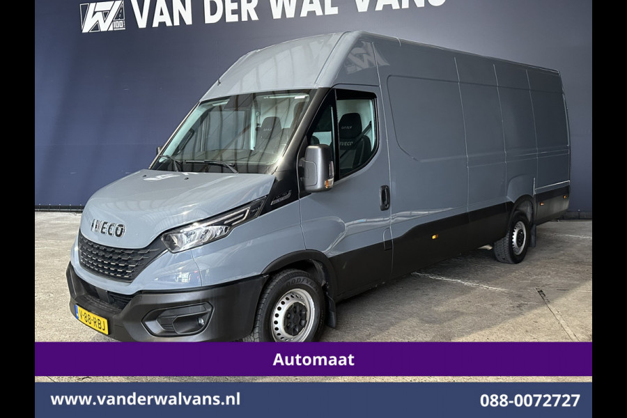 Iveco Daily 35S16 157pk Automaat L3H2 Euro6 Airco | Camera | LED | Cruisecontrol | Chauffeursstoel Parkeersensoren, Bijrijdersbank, 3500kg trekvermogen