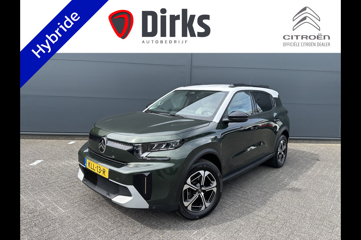 Citroën C3 Aircross 145pk Hybrid MAX (Camera - Navigatie - Dodehoek detectie - Automatische Airco - LED - Apple Carplay - Two Tone - V+A Parkeersens