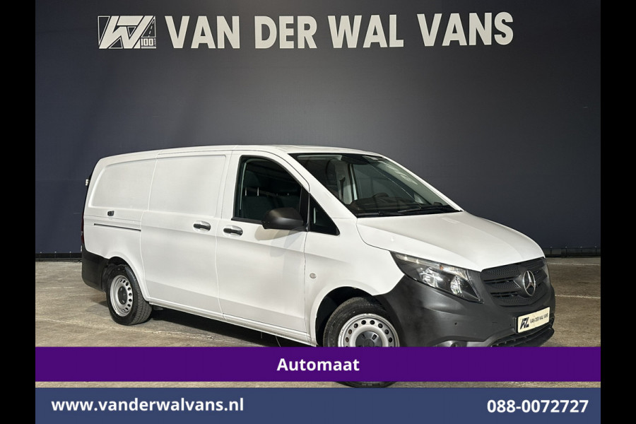 Mercedes-Benz Vito 114 CDI 136pk 9G-Tronic Automaat L2H1 Inrichting Euro6 Airco | Camera | Navigatie | Apple Carplay Android Auto, Cruisecontrol, Trekhaak, Parkeersensoren, Bijrijdersbank