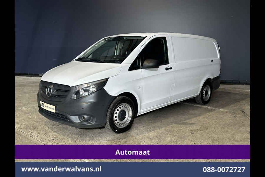 Mercedes-Benz Vito 114 CDI 136pk 9G-Tronic Automaat L2H1 Inrichting Euro6 Airco | Camera | Navigatie | Apple Carplay Android Auto, Cruisecontrol, Trekhaak, Parkeersensoren, Bijrijdersbank