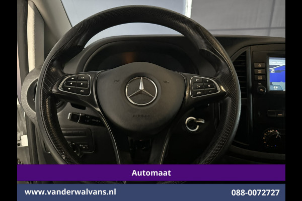 Mercedes-Benz Vito 114 CDI 136pk 9G-Tronic Automaat L2H1 Inrichting Euro6 Airco | Camera | Navigatie | Apple Carplay Android Auto, Cruisecontrol, Trekhaak, Parkeersensoren, Bijrijdersbank
