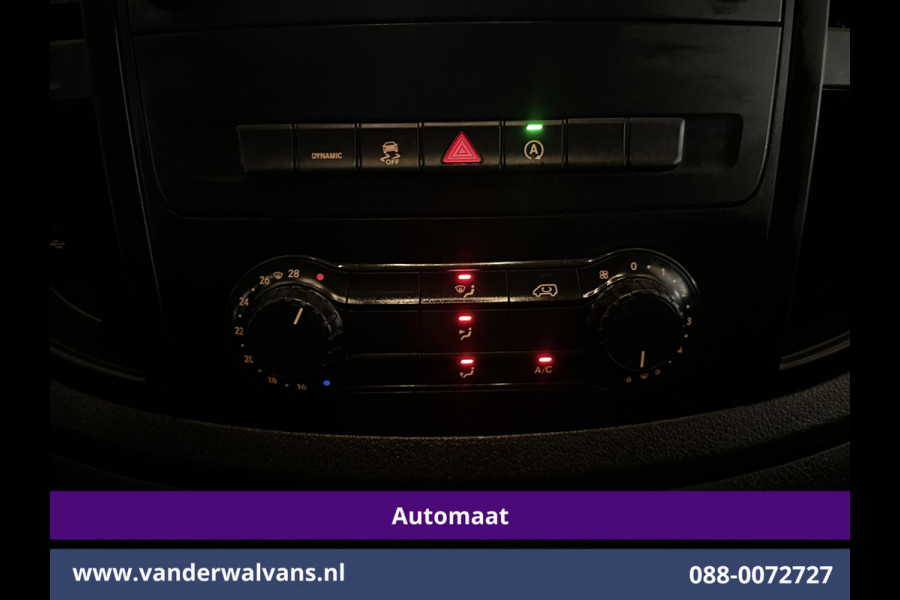 Mercedes-Benz Vito 114 CDI 136pk 9G-Tronic Automaat L2H1 Inrichting Euro6 Airco | Camera | Navigatie | Apple Carplay Android Auto, Cruisecontrol, Trekhaak, Parkeersensoren, Bijrijdersbank