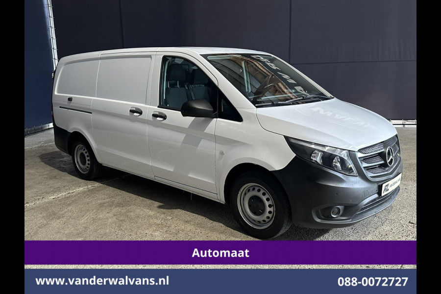 Mercedes-Benz Vito 114 CDI 136pk 9G-Tronic Automaat L2H1 Inrichting Euro6 Airco | Camera | Navigatie | Apple Carplay Android Auto, Cruisecontrol, Trekhaak, Parkeersensoren, Bijrijdersbank