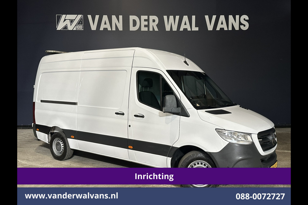 Mercedes-Benz Sprinter 316 CDI 164pk 3500kg Trekhaak L2H2 Inrichting Euro6 Airco | Omvormer | Camera | Apple Carplay Android Auto, Cruisecontrol, Parkeersensoren