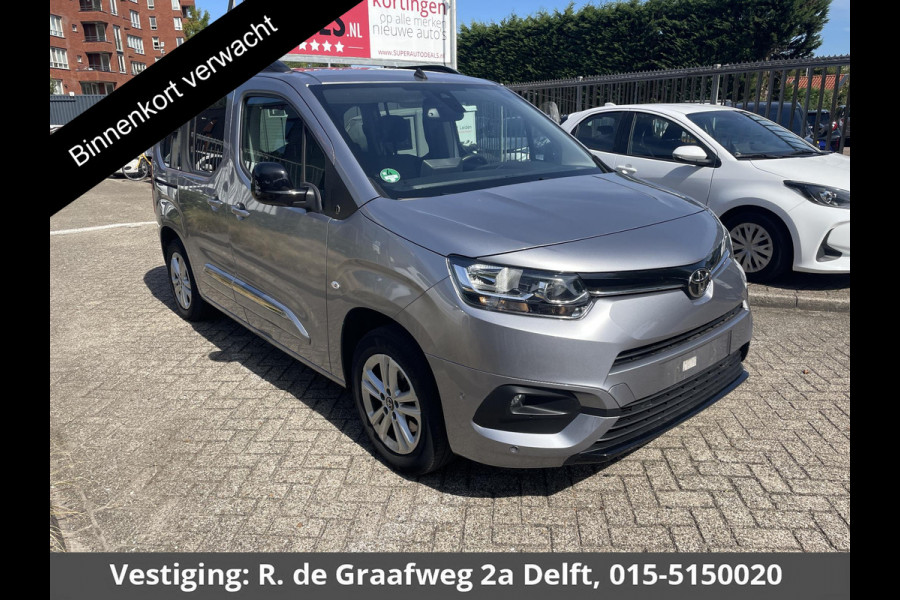 Toyota PROACE CITY Verso 1.2 Turbo Dynamic | Trekhaak | Parkeersensoren | Navigatie | Dode hoek detectie | Stoelverwarming