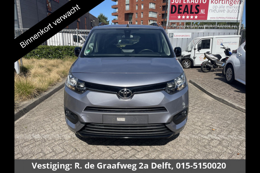 Toyota PROACE CITY Verso 1.2 Turbo Dynamic | Trekhaak | Parkeersensoren | Navigatie | Dode hoek detectie | Stoelverwarming