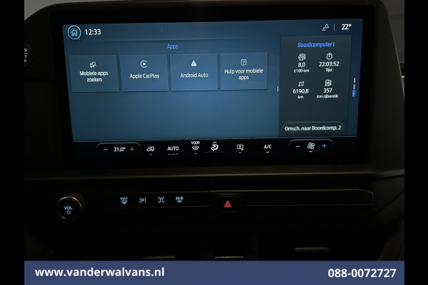 Ford Transit Custom 2.0 TDCI 136pk L2H1 Euro6 Airco | Camera | LED | Apple Carplay | Cruisecontrol Android Auto, Verwarmde voorruit, Parkeersensoren, Bijrijdersbank