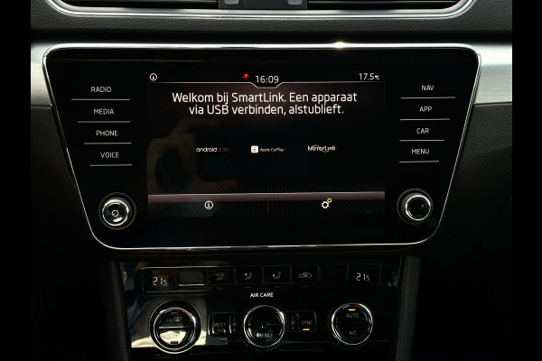 Škoda Superb Combi 1.6 TDI Ambition | Trekhaak | LED | Apple Carplay | DAB+ | Cruise | Dealer onderhouden