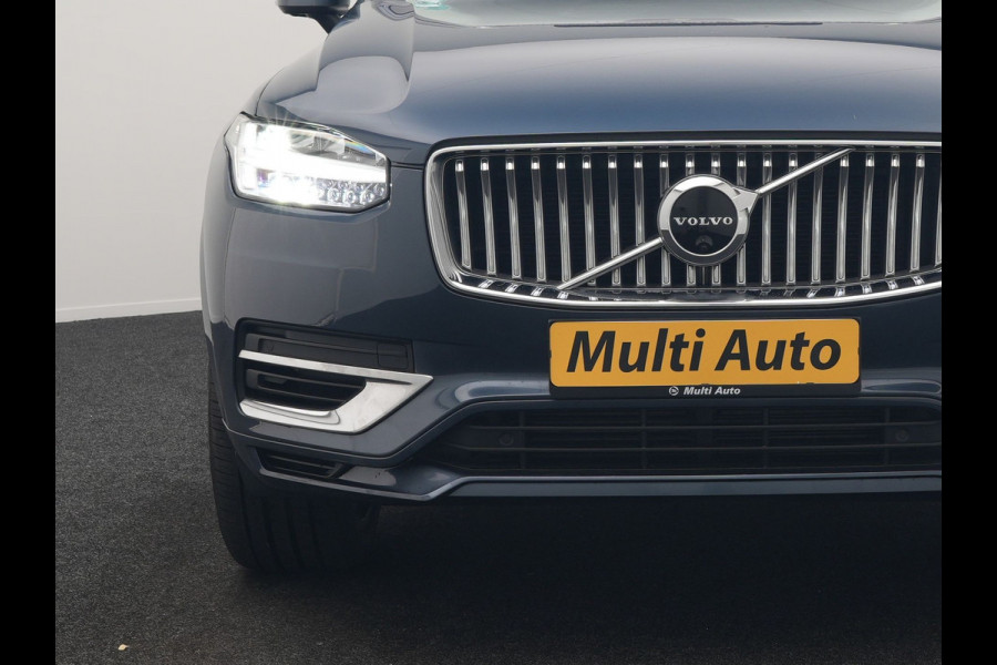 Volvo XC90 T8 Recharge AWD Inscription 7 Persoons PHEV 394pk Dealer O.H | Panodak | Head Up | Adaptive Cruise | Nappa  Lederen Sportstoelen Memory & Verwarmd | Harman / Kardon | 360 Camera | Blis | Apple Carplay | Keyless | Navigatie | Virtual | 21" L.M | DAB | Plug In Hybrid |