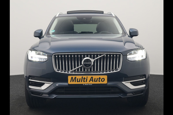Volvo XC90 T8 Recharge AWD Inscription 7 Persoons PHEV 394pk Dealer O.H | Panodak | Head Up | Adaptive Cruise | Nappa  Lederen Sportstoelen Memory & Verwarmd | Harman / Kardon | 360 Camera | Blis | Apple Carplay | Keyless | Navigatie | Virtual | 21" L.M | DAB | Plug In Hybrid |