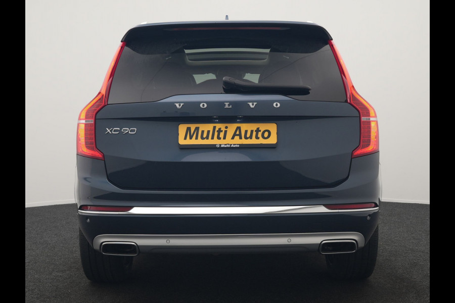 Volvo XC90 T8 Recharge AWD Inscription 7 Persoons PHEV 394pk Dealer O.H | Panodak | Head Up | Adaptive Cruise | Nappa  Lederen Sportstoelen Memory & Verwarmd | Harman / Kardon | 360 Camera | Blis | Apple Carplay | Keyless | Navigatie | Virtual | 21" L.M | DAB | Plug In Hybrid |
