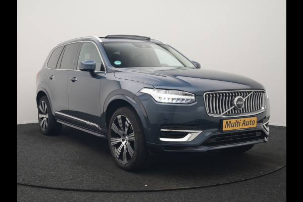 Volvo XC90 T8 Recharge AWD Inscription 7 Persoons PHEV 394pk Dealer O.H | Panodak | Head Up | Adaptive Cruise | Nappa  Lederen Sportstoelen Memory & Verwarmd | Harman / Kardon | 360 Camera | Blis | Apple Carplay | Keyless | Navigatie | Virtual | 21" L.M | DAB | Plug In Hybrid |