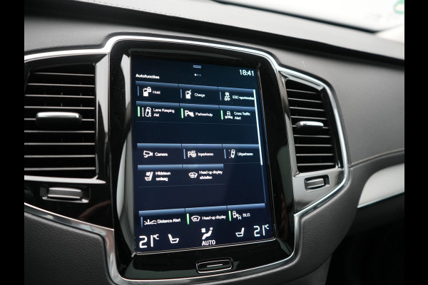 Volvo XC90 T8 Recharge AWD Inscription 7 Persoons PHEV 394pk Dealer O.H | Panodak | Head Up | Adaptive Cruise | Nappa  Lederen Sportstoelen Memory & Verwarmd | Harman / Kardon | 360 Camera | Blis | Apple Carplay | Keyless | Navigatie | Virtual | 21" L.M | DAB | Plug In Hybrid |