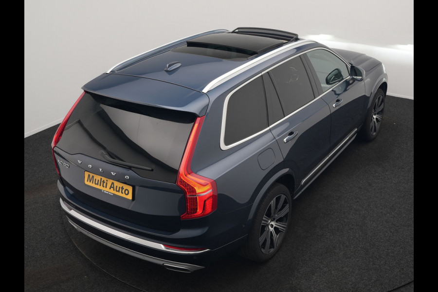 Volvo XC90 T8 Recharge AWD Inscription 7 Persoons PHEV 394pk Dealer O.H | Panodak | Head Up | Adaptive Cruise | Nappa  Lederen Sportstoelen Memory & Verwarmd | Harman / Kardon | 360 Camera | Blis | Apple Carplay | Keyless | Navigatie | Virtual | 21" L.M | DAB | Plug In Hybrid |