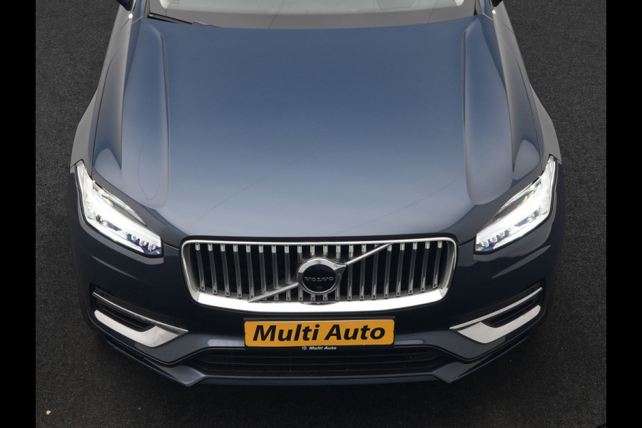 Volvo XC90 T8 Recharge AWD Inscription 7 Persoons PHEV 394pk Dealer O.H | Panodak | Head Up | Adaptive Cruise | Nappa  Lederen Sportstoelen Memory & Verwarmd | Harman / Kardon | 360 Camera | Blis | Apple Carplay | Keyless | Navigatie | Virtual | 21" L.M | DAB | Plug In Hybrid |