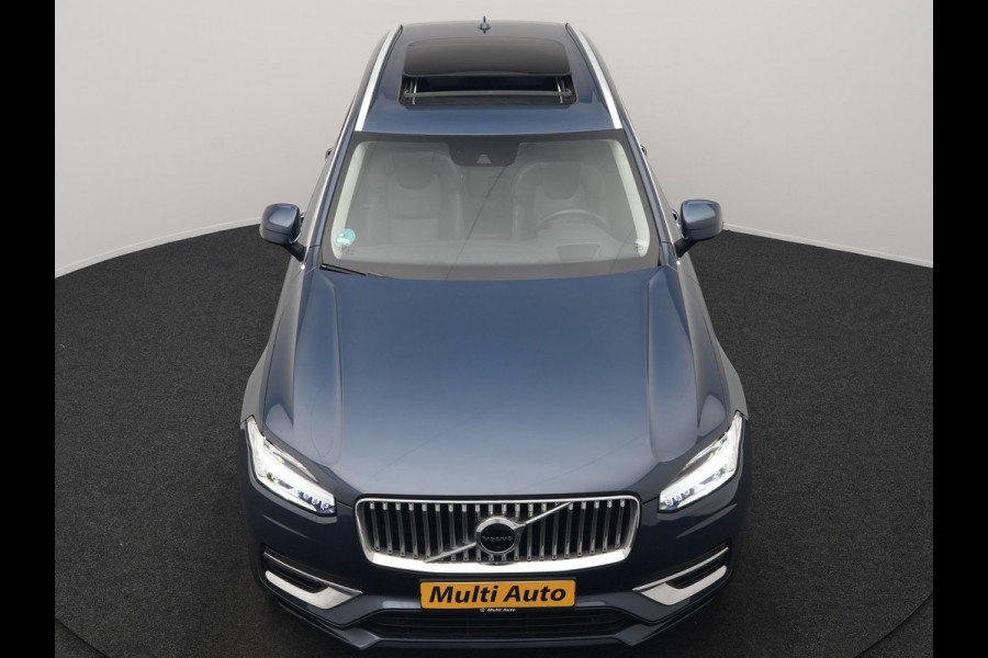 Volvo XC90 T8 Recharge AWD Inscription 7 Persoons PHEV 394pk Dealer O.H | Panodak | Head Up | Adaptive Cruise | Nappa  Lederen Sportstoelen Memory & Verwarmd | Harman / Kardon | 360 Camera | Blis | Apple Carplay | Keyless | Navigatie | Virtual | 21" L.M | DAB | Plug In Hybrid |