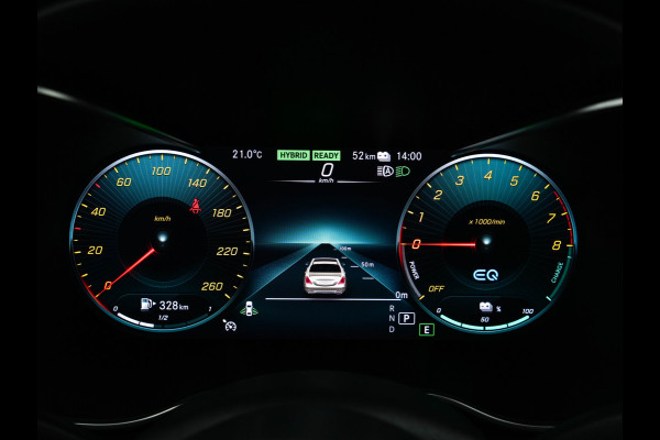 Mercedes-Benz C-Klasse 300 e Business Solution AMG Limited (Plug-in) {SoH-94%} (INCL.BTW) Aut. *PANO | LEATHER-MICROFIBRE | MULTIBEAM-LED | TOP-VIEW | DIGI-COCKPIT | BLIND-SPOT | HEATED-SPORTSEATS | SHIFT-PADDLES | NAVI-FULLAMP | PRIVACY-GLASS | PDC | CRUISE | TOWBAR |