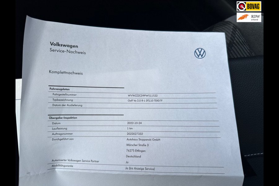 Volkswagen Golf Variant 2.0 TDI Business R-Line CLIMA / ACC / DCC / PDC / VIRTUAL / SFEER