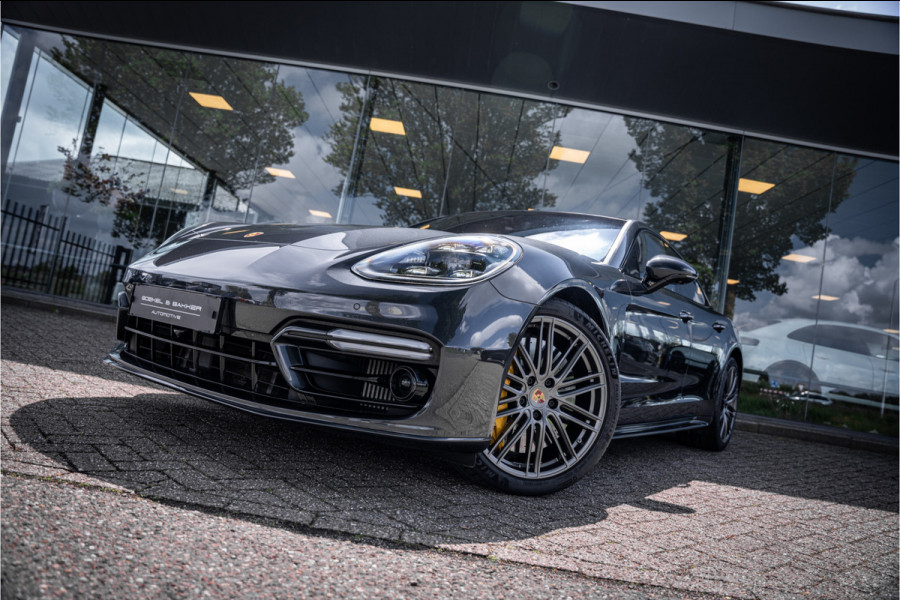 Porsche Panamera 4.0 Turbo S E-Hybrid (700pk) ** PCCB ** Burmester ** NL auto Sport Design ** Soft-close ** NP 245K