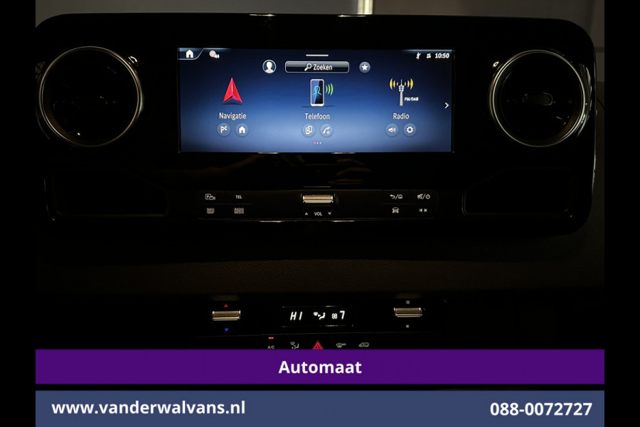 Mercedes-Benz Sprinter 317 CDI 170pk 9G-Tronic Automaat L2H2 2025 Model Euro6 Airco | XL MBUX | Camera | Navigatie | LED | Adaptieve Cruisecontrol Chauffeursstoel, Stoelverwarming, Parkeersensoren, Bijrijdersbank