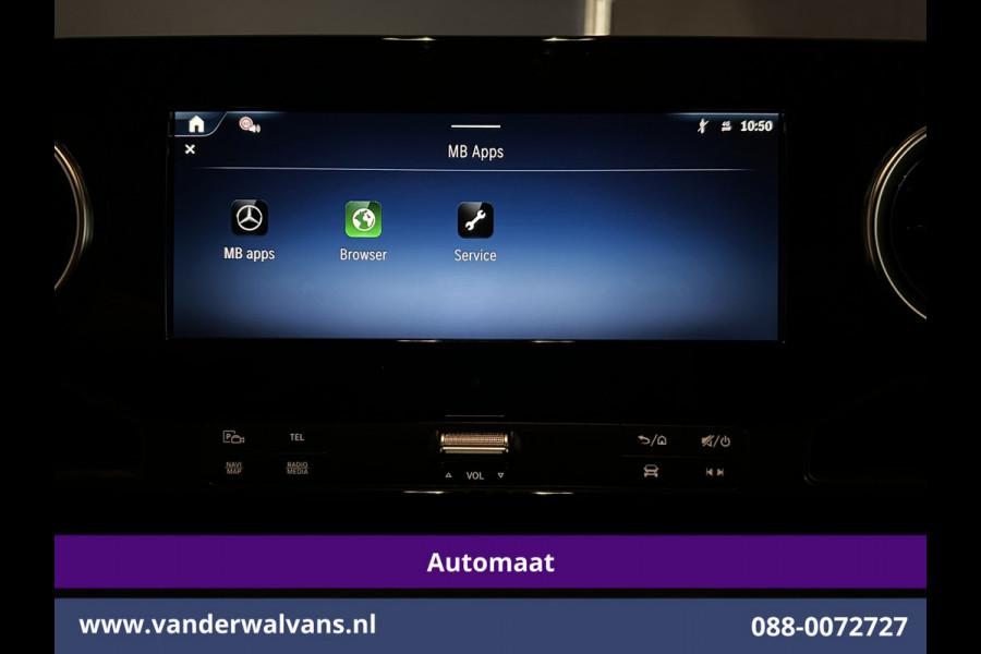 Mercedes-Benz Sprinter 317 CDI 170pk 9G-Tronic Automaat L2H2 2025 Model Euro6 Airco | XL MBUX | Camera | Navigatie | LED | Adaptieve Cruisecontrol Chauffeursstoel, Stoelverwarming, Parkeersensoren, Bijrijdersbank